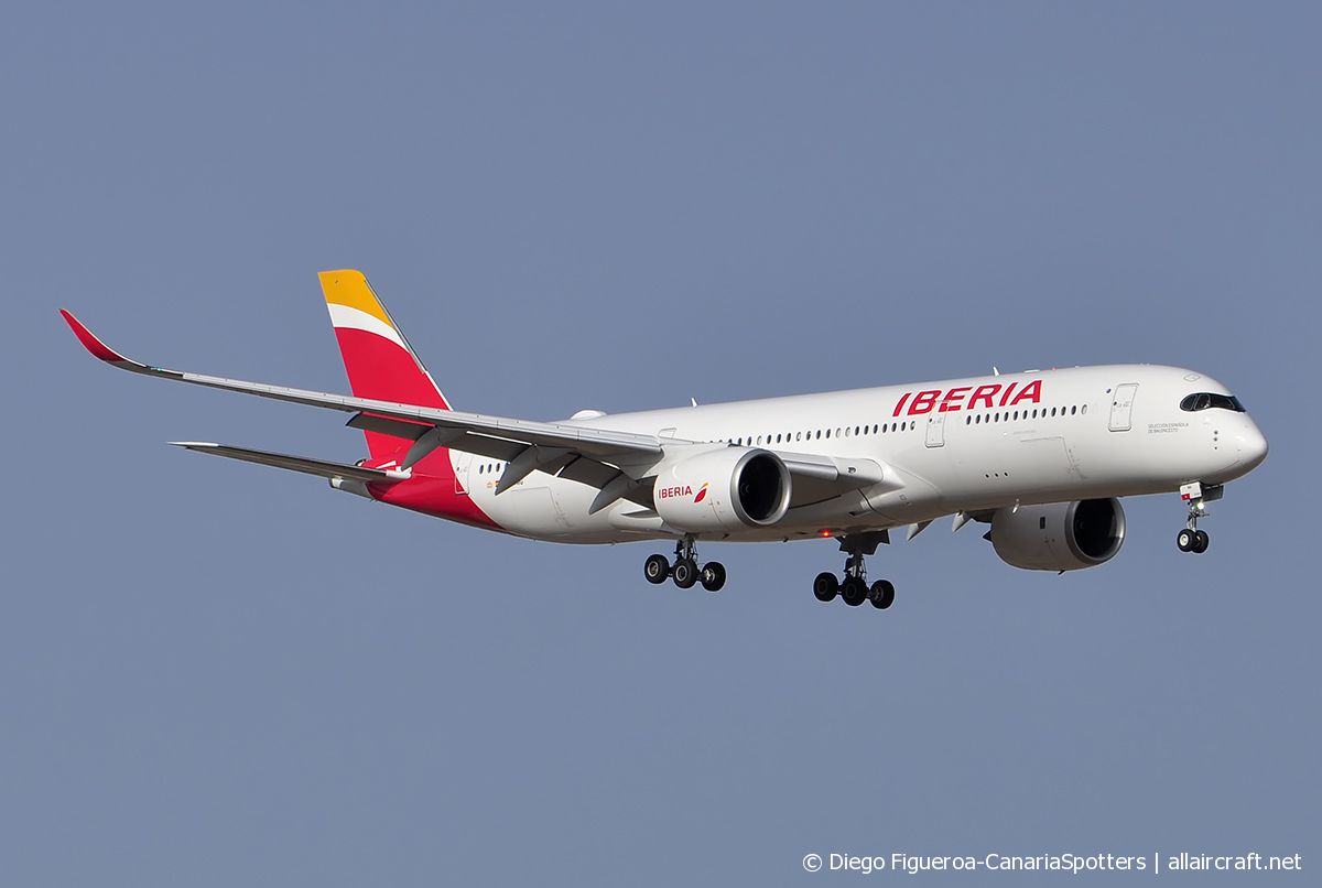 EC-NIG · Airbus A350-941 · (LPA / GCLP)