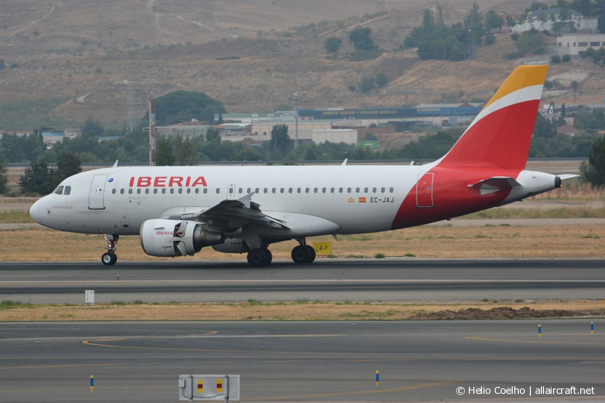 EC-JXJ · Airbus A319-111 · (MAD / LEMD)
