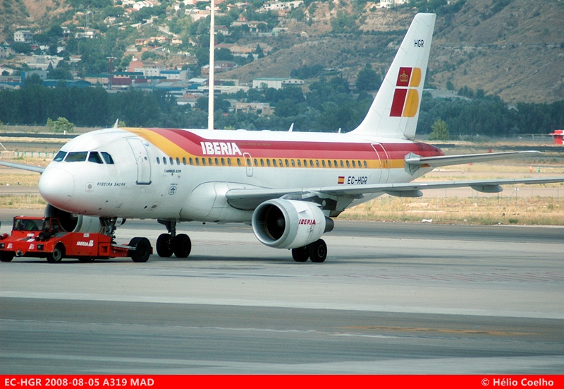 EC-HGR · Airbus A319-111 · (MAD / LEMD)