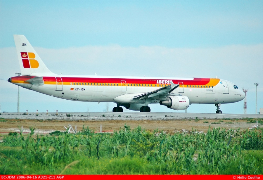 EC-JDM · Airbus A321-213 · (AGP / LEMG)