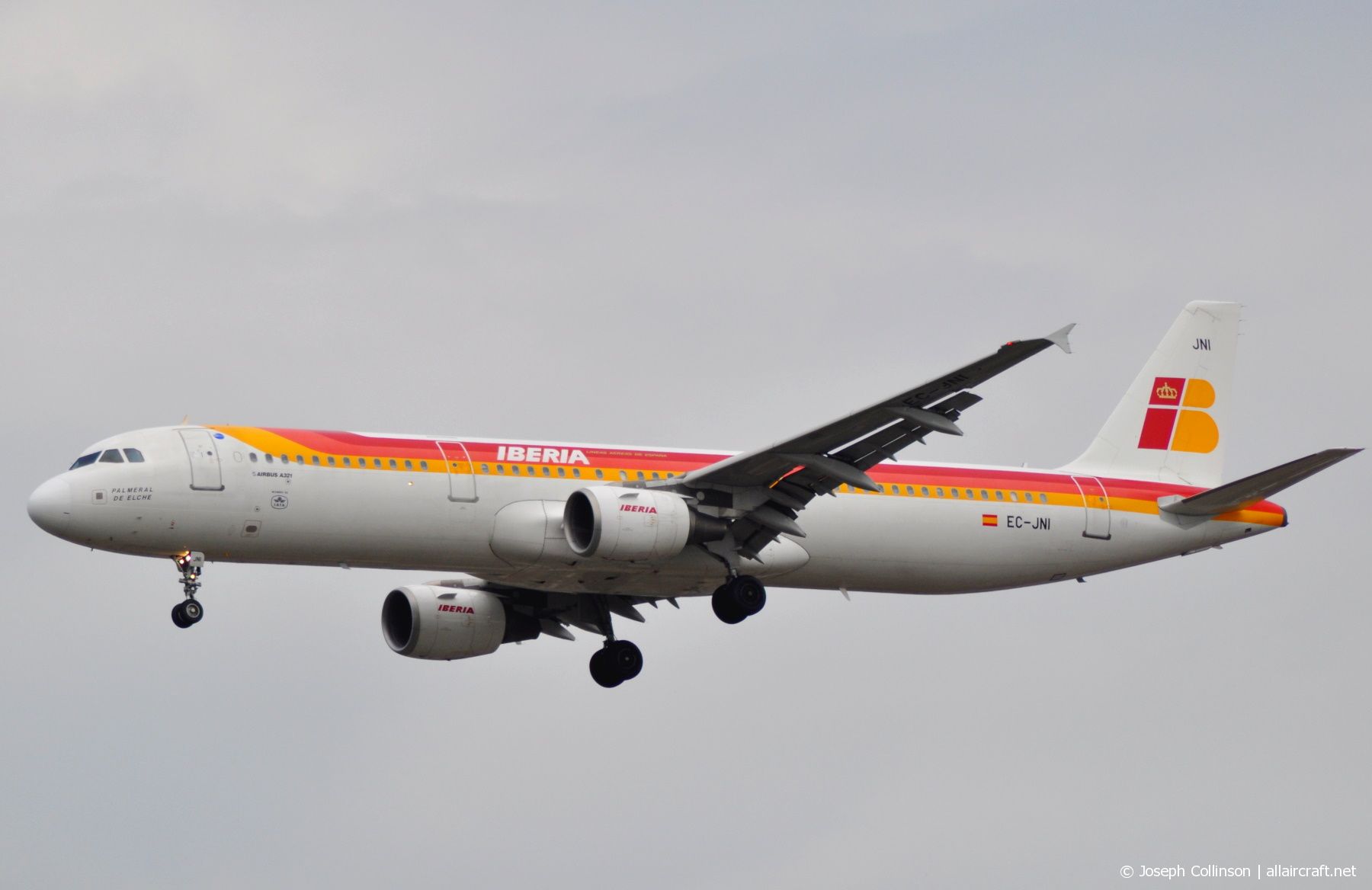 EC-JNI · Airbus A321-212 · (LHR / EGLL)
