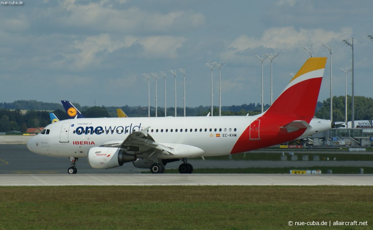 EC-KHM · Airbus A319-111 · (MUC / EDDM)