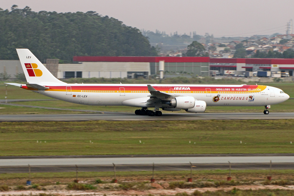 EC-LEV · Airbus A340-642 · (GRU/SBGR)