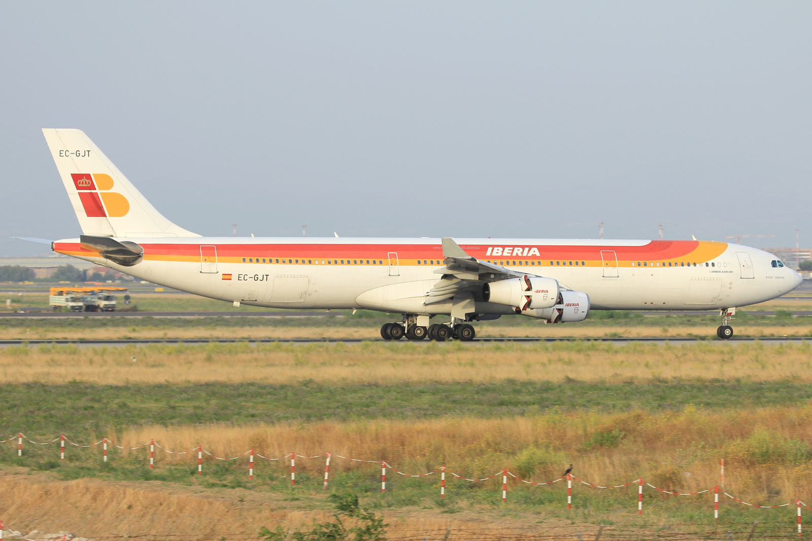 EC-GJT · Airbus A340-313 · (FCO / LIRF)