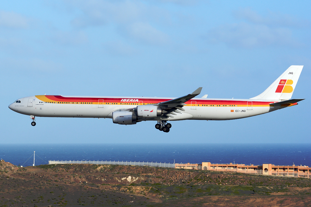 EC-JNQ · Airbus A340-642 · (LPA / GCLP)