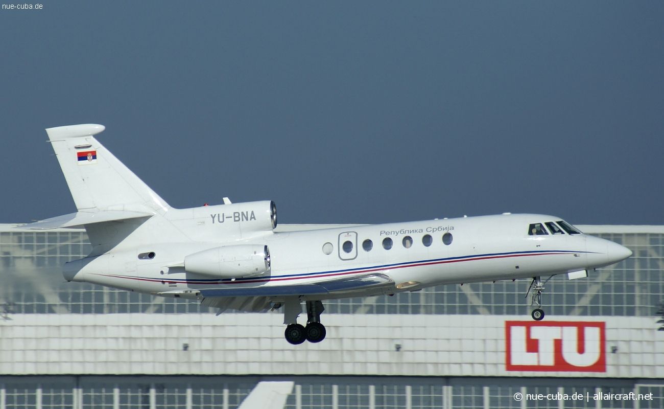YU-BNA · Dassault Falcon 50 · (MUC / EDDM)