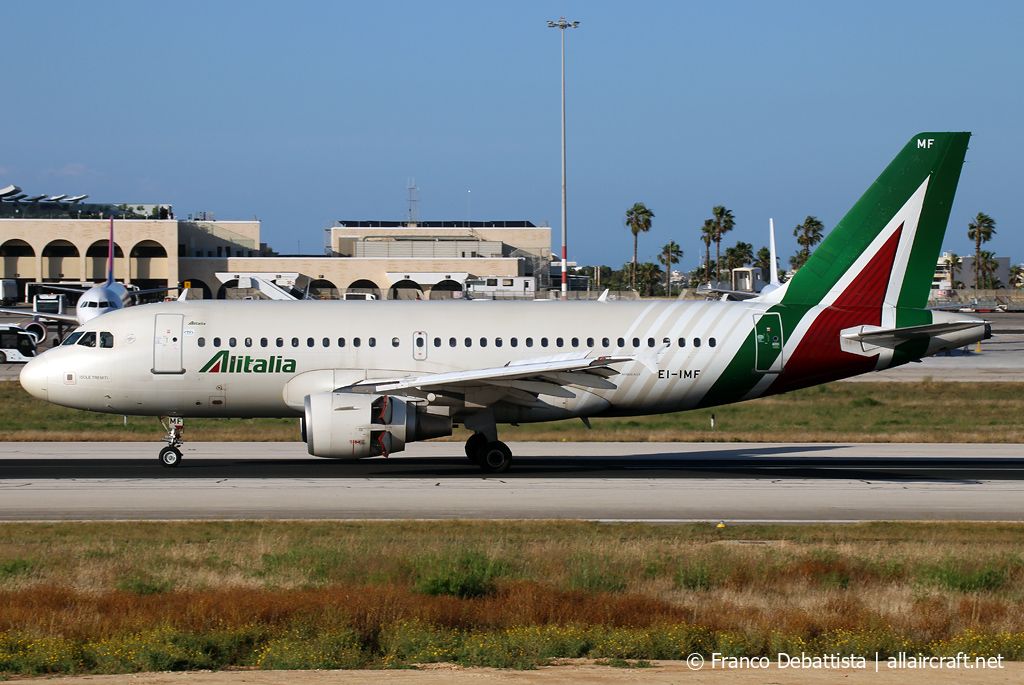 EI-IMF · Airbus A319-112 · (MLA / LMML)