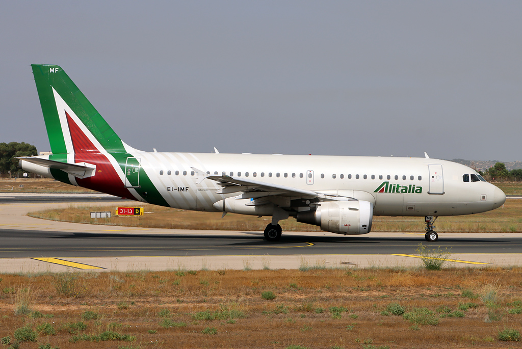 EI-IMF · Airbus A319-112 · MLA / LMML