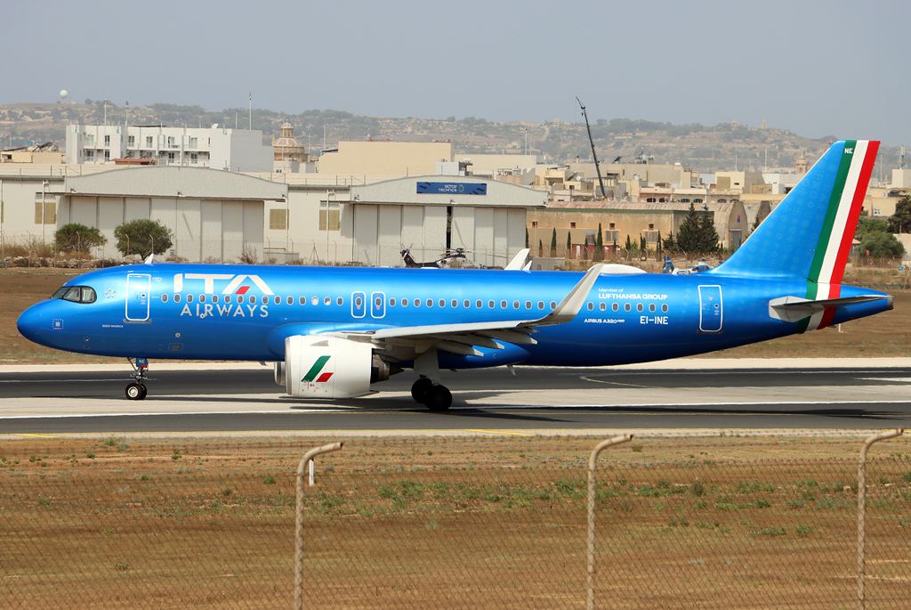 EI-INE · Airbus A320-271N · MLA / LMML