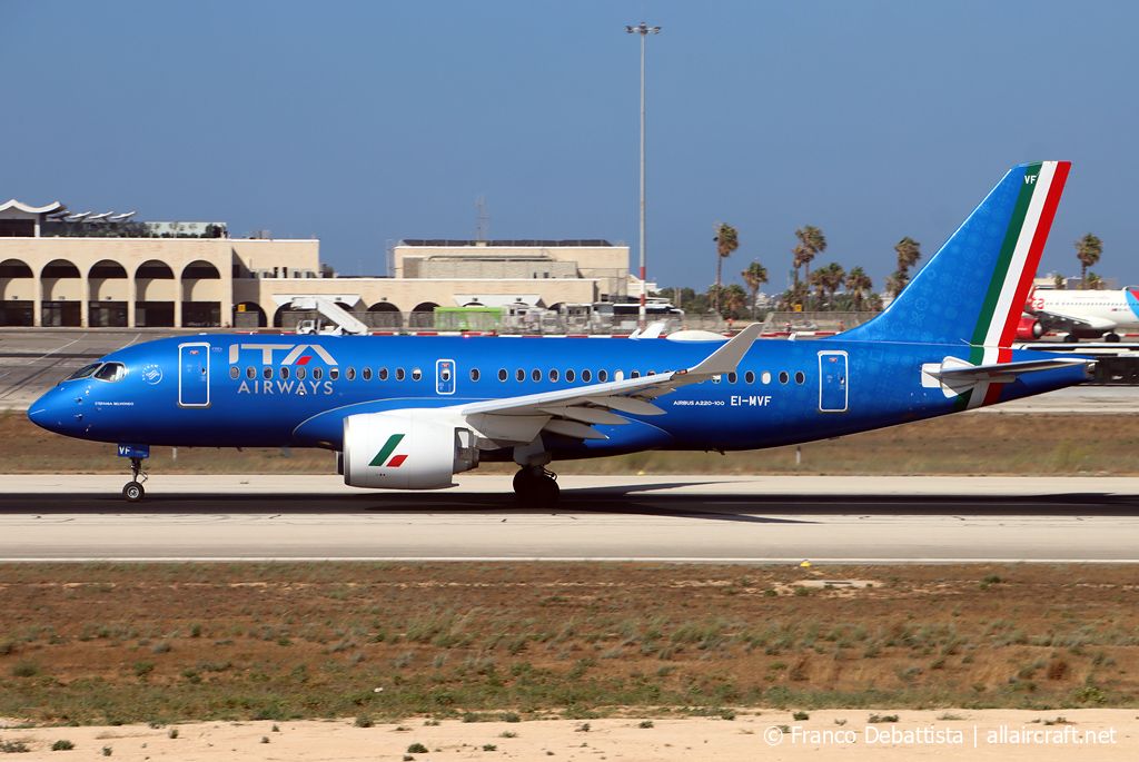EI-MVF · Airbus A220-100 · (MLA / LMML)