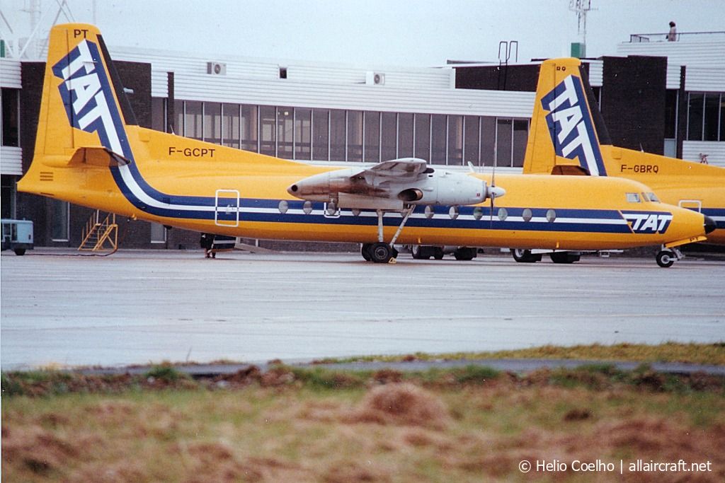 F-GCPT · Fairchild FH-227B · (CWL / EGFF)