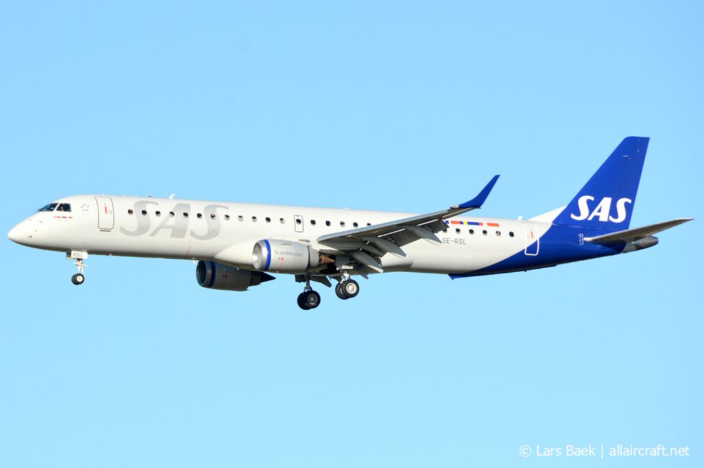 SE-RSL · Embraer 190-200LR · (CPH / EKCH)