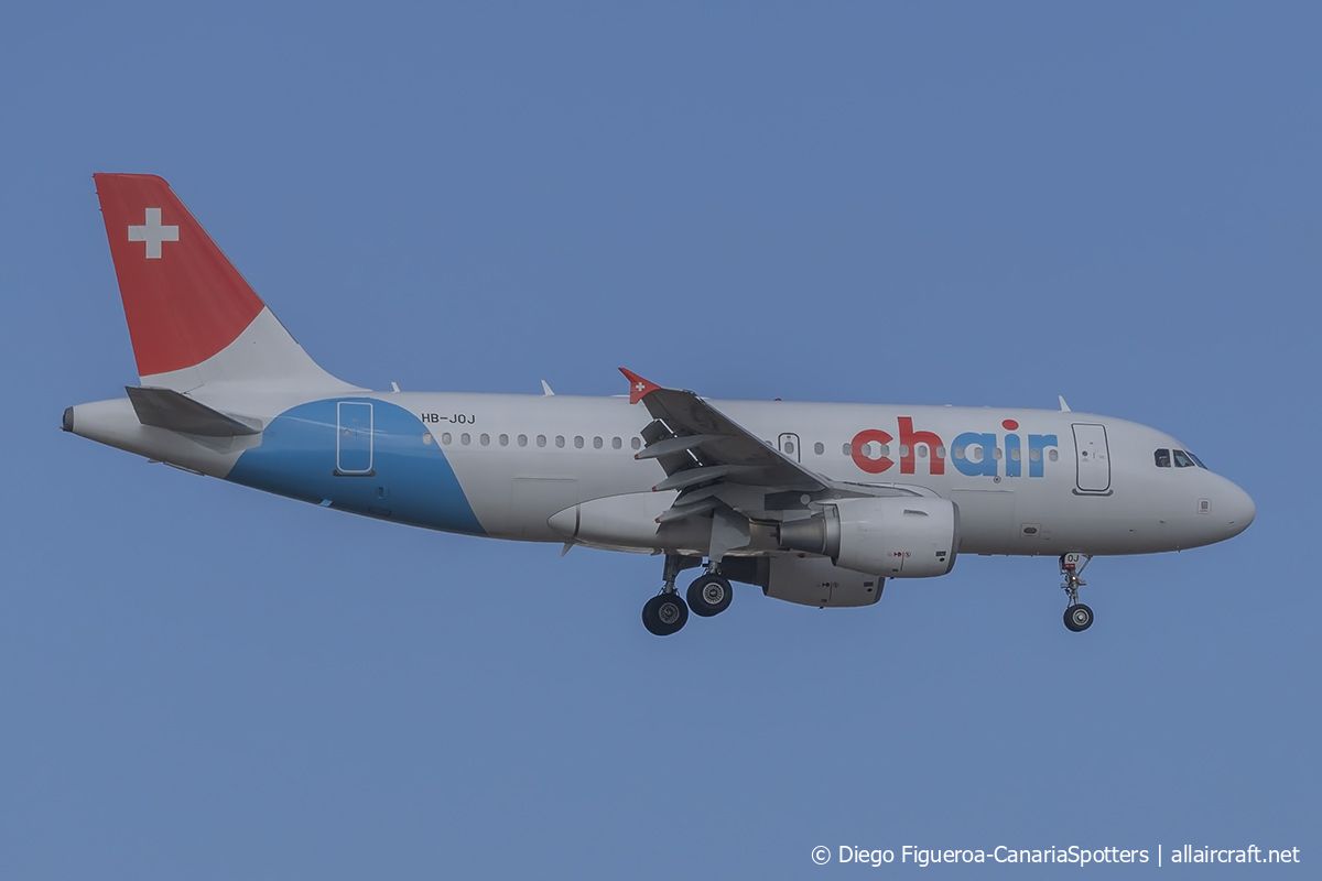 HB-JOJ · Airbus A319-112 · (LPA / GCLP)