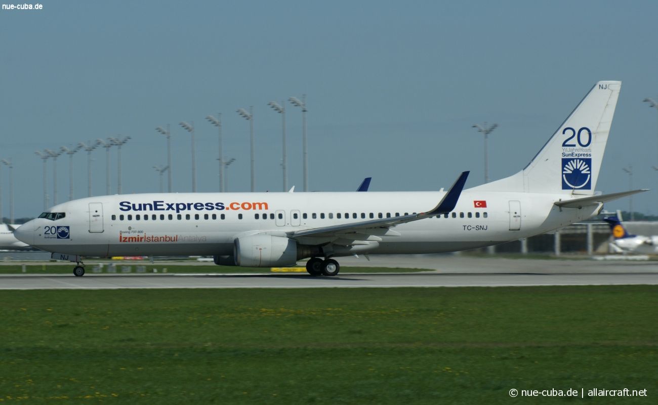TC-SNJ · Boeing 737-86J(WL) · (MUC / EDDM)