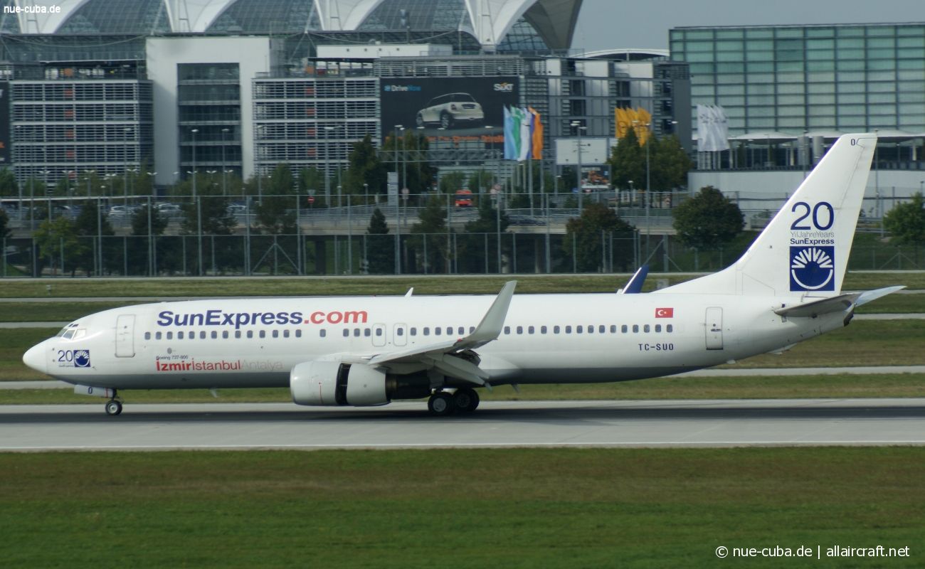 TC-SUO · Boeing 737-86Q(WL) · (MUC / EDDM)