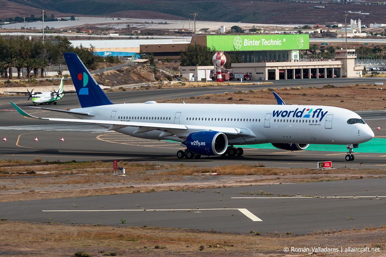 EC-NZF · Airbus A350-941 · (LPA / GCLP)