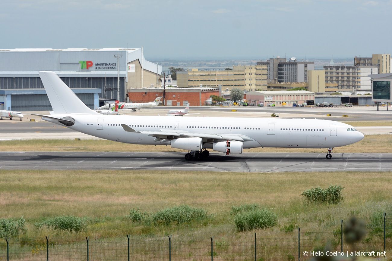 CS-TQY · Airbus A340-313 · (LIS / LPPT)