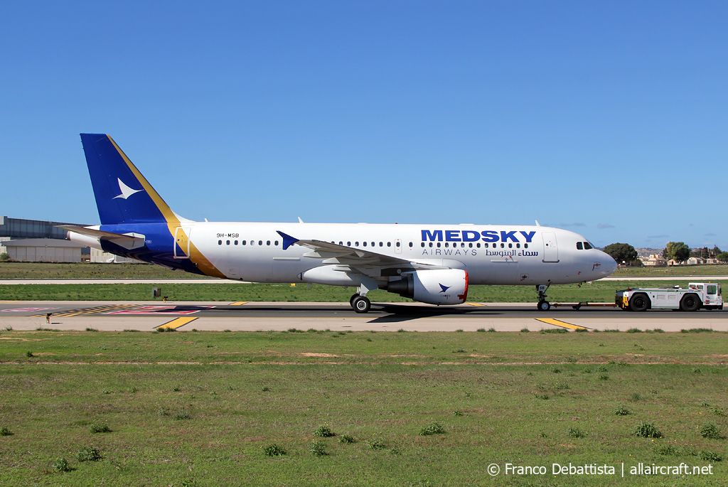 9H-MSB · Airbus A320-214 · (MLA / LMML)