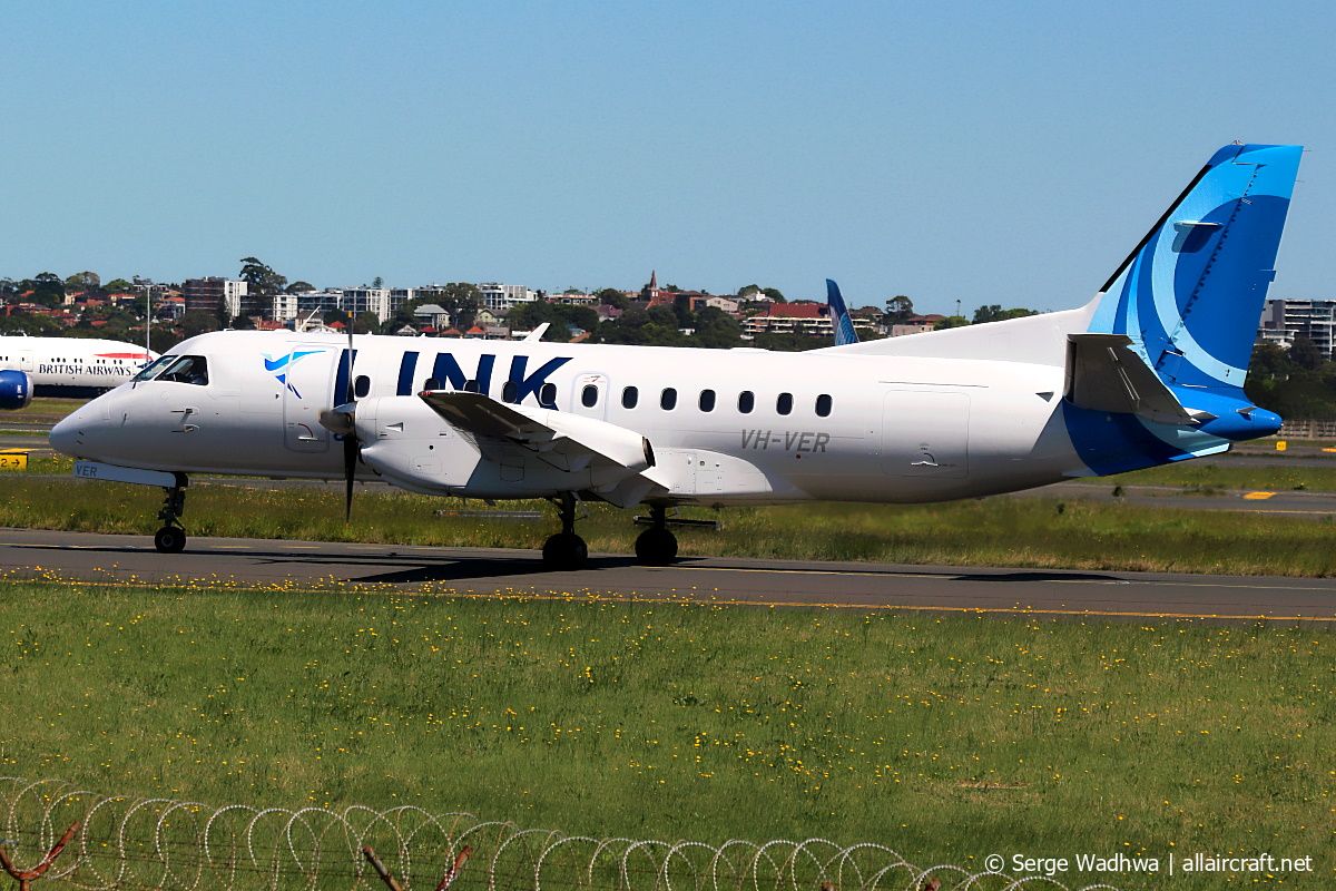 VH-VER · Saab 340B+ · (SYD / YSSY)