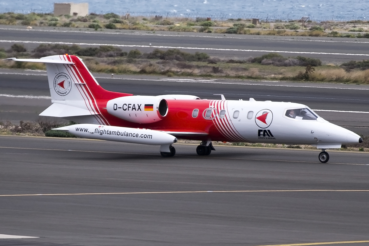 D-CFAX · Bombardier Learjet 35A · (LPA / GCLP)