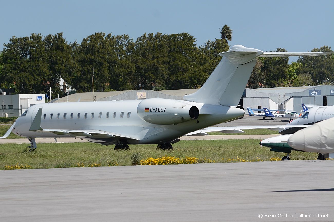 D-ACEV · Bombardier BD-700-1A10 Global Express · (CAT / LPCS)