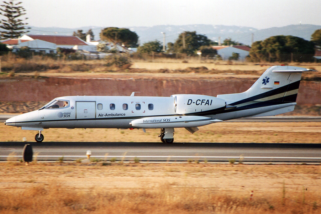 D-CFAI · Bombardier  Learjet 35A · (FAO / LPFR)