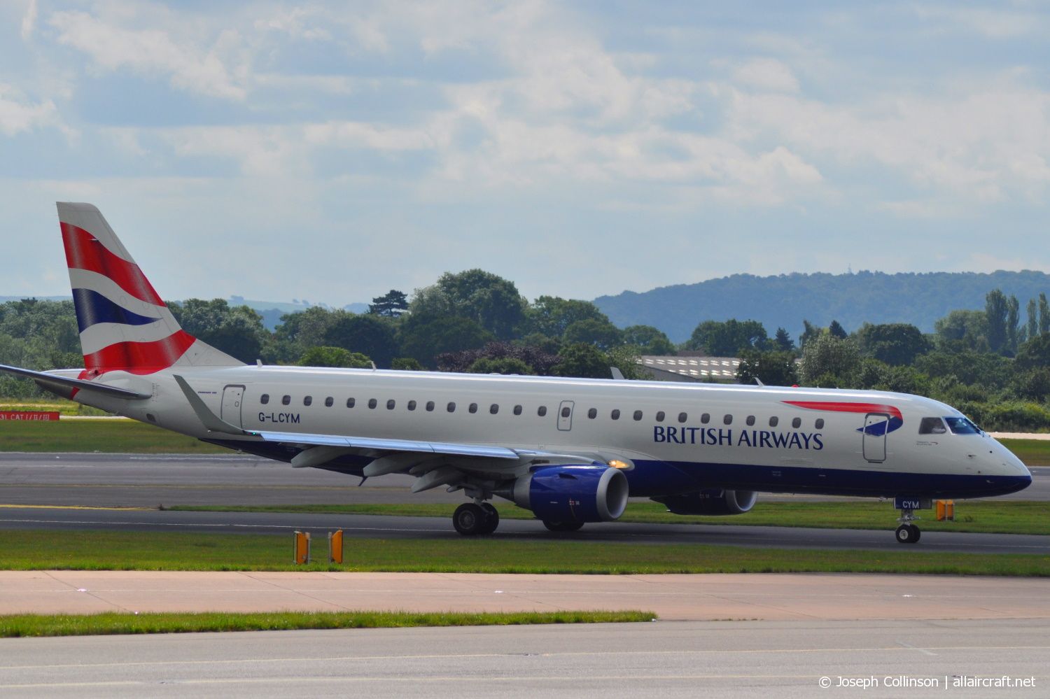 G-LCYM · Embraer 190-100SR · (MAN / EGCC)