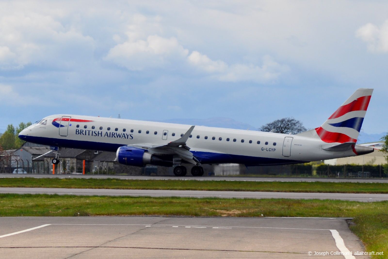 G-LCYP · Embraer 190-100SR · (GLA / EGPF)