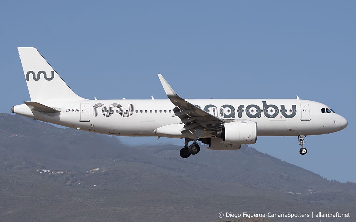 ES-MBA · Airbus A320-271 · (LPA / GCLP)