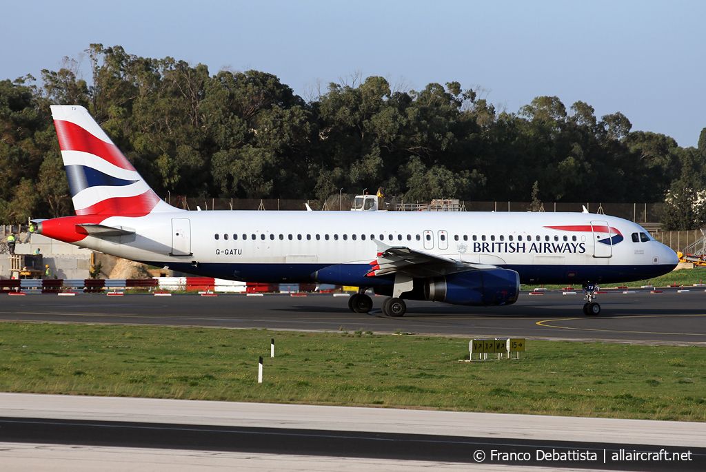 G-GATU · Airbus A320-232 · (MLA / LMML)