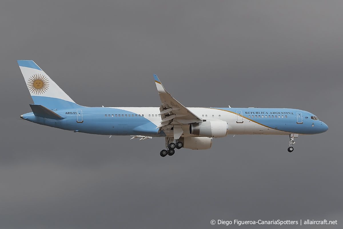ARG-01 · Boeing 757-256(WL) · (LPA / GCLP)
