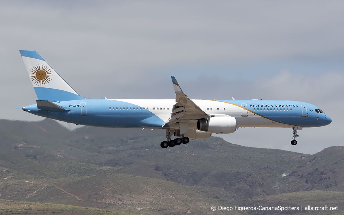 ARG-01 · Boeing 757-256(WL) · (LPA / GCLP)