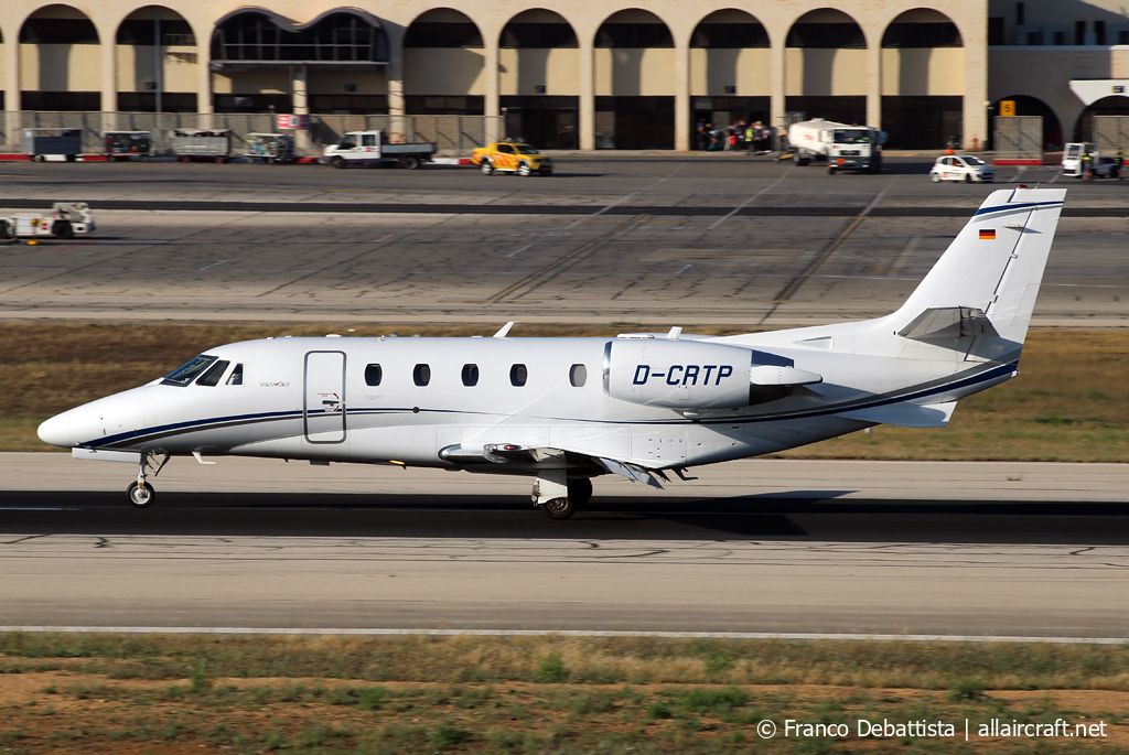 D-CRTP · Cessna 560XL Citation XLS+ · (MLA / LMML)