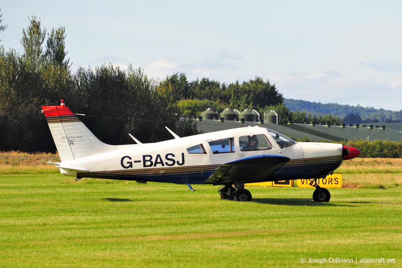 G-BASJ · Piper PA-28-180 Cherokee · (EGBS)