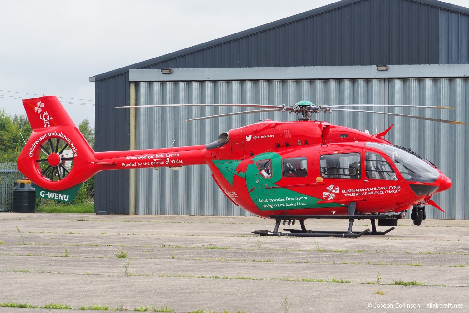 G-WENU · Airbus Helicopters H145 · (EGCW)