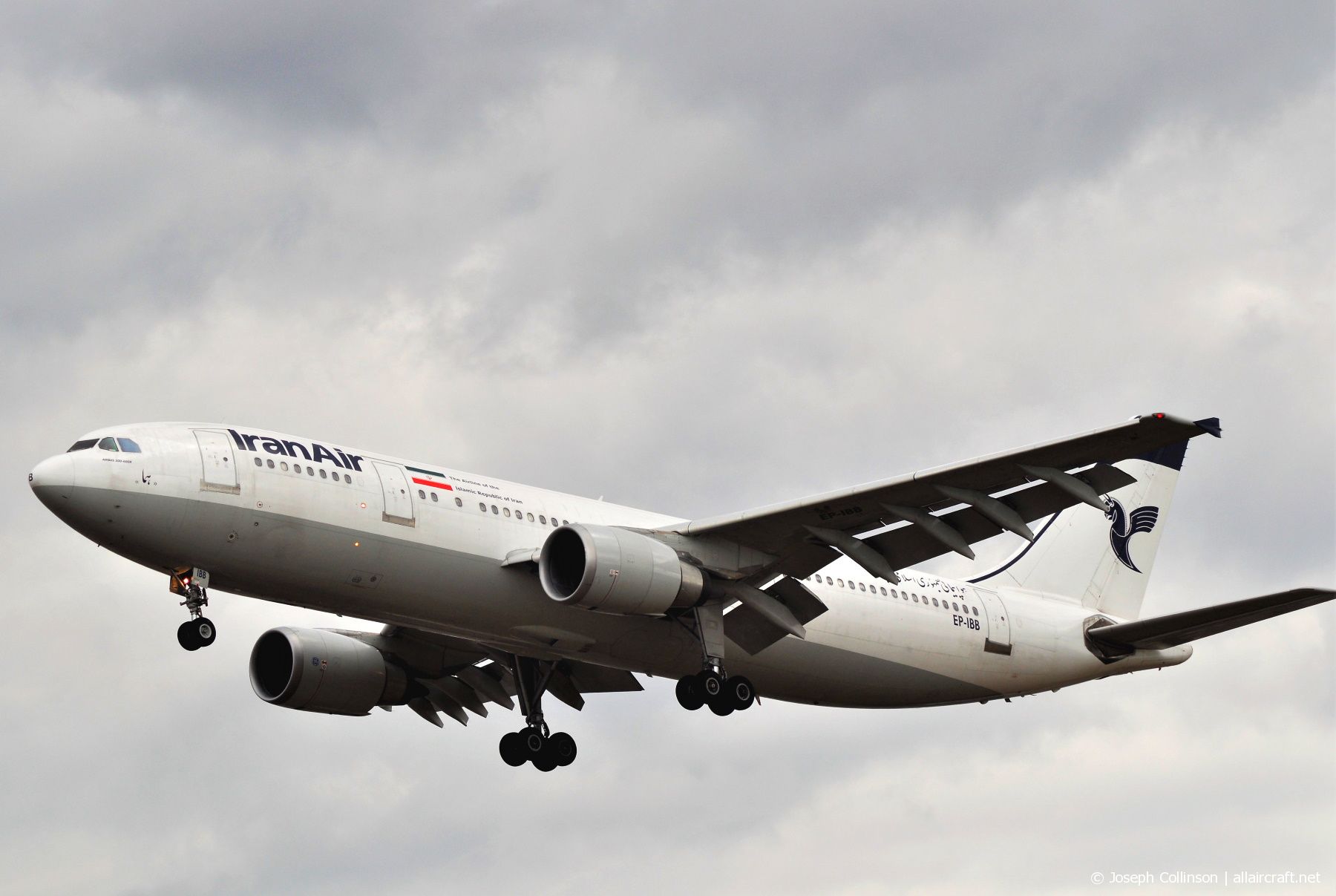 EP-IBB · Airbus A300B4-605R · (LHR - EGLL)