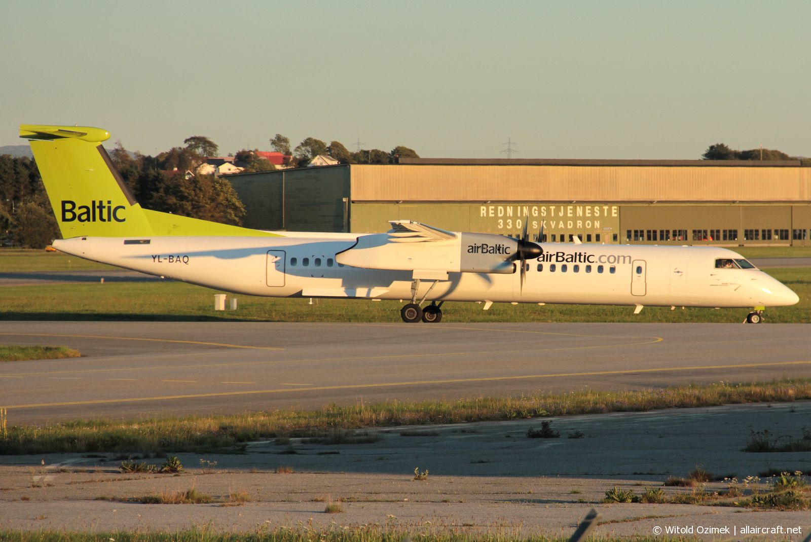 YL-BAQ · Bombardier Dash 8-Q402 · (SVG / ENZV)