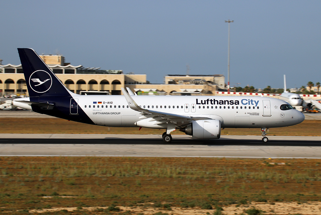D-AIID · Airbus A320-251N · MLA / LMML