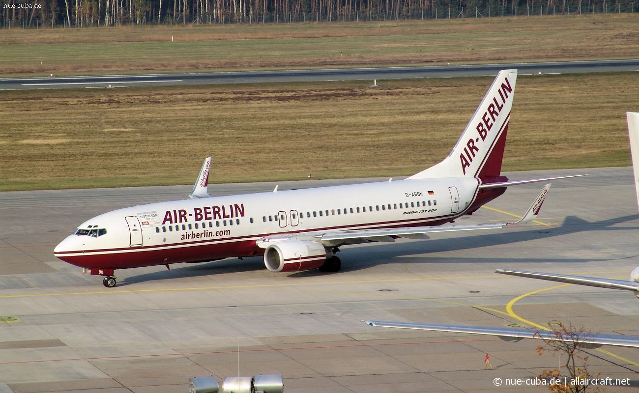 D-ABBK · Boeing 737-8BK(WL) · (NUE / EDDN)