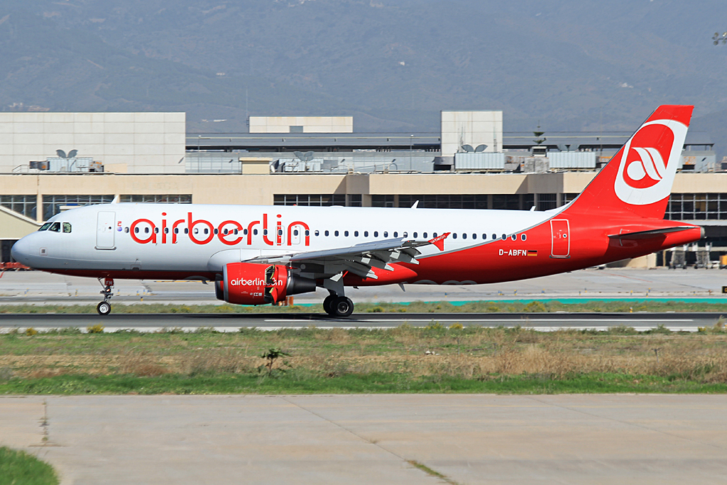 D-ABFN · Airbus A320-214 · (AGP / LEMG)