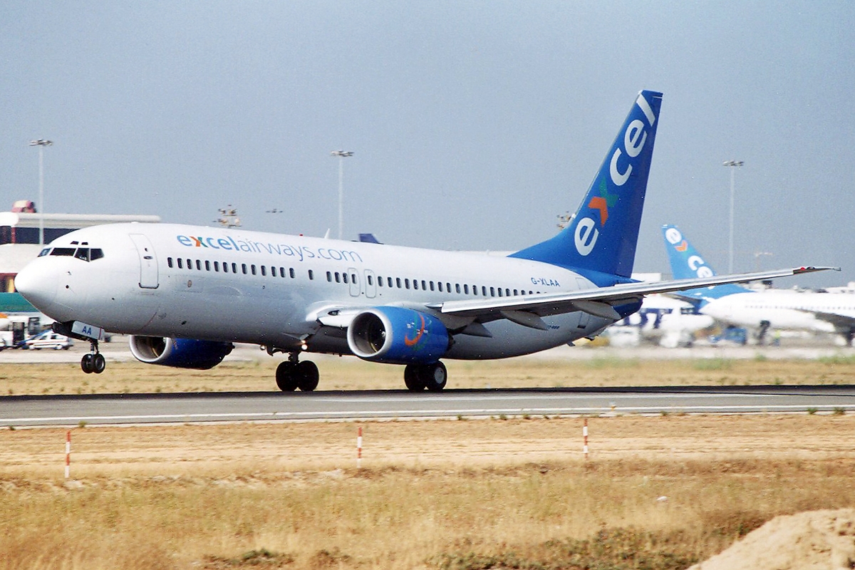 G-XLAA · Boeing 737-8Q8 · (FAO / LPFR)