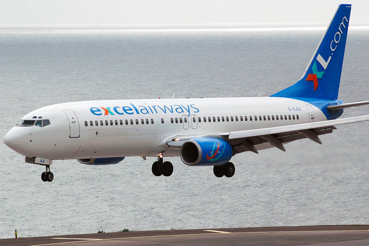 G-XLAA · Boeing 737-8Q8 · (FNC / LPMA)