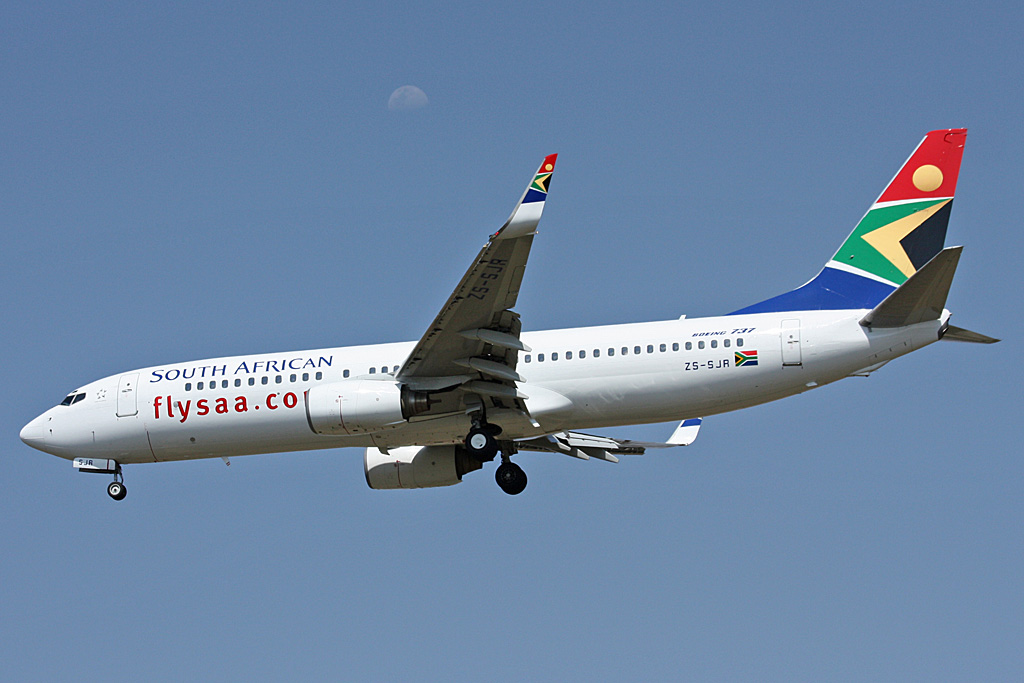 ZS-SJR · Boeing 737-844(WL) · (JNB / FAOR)