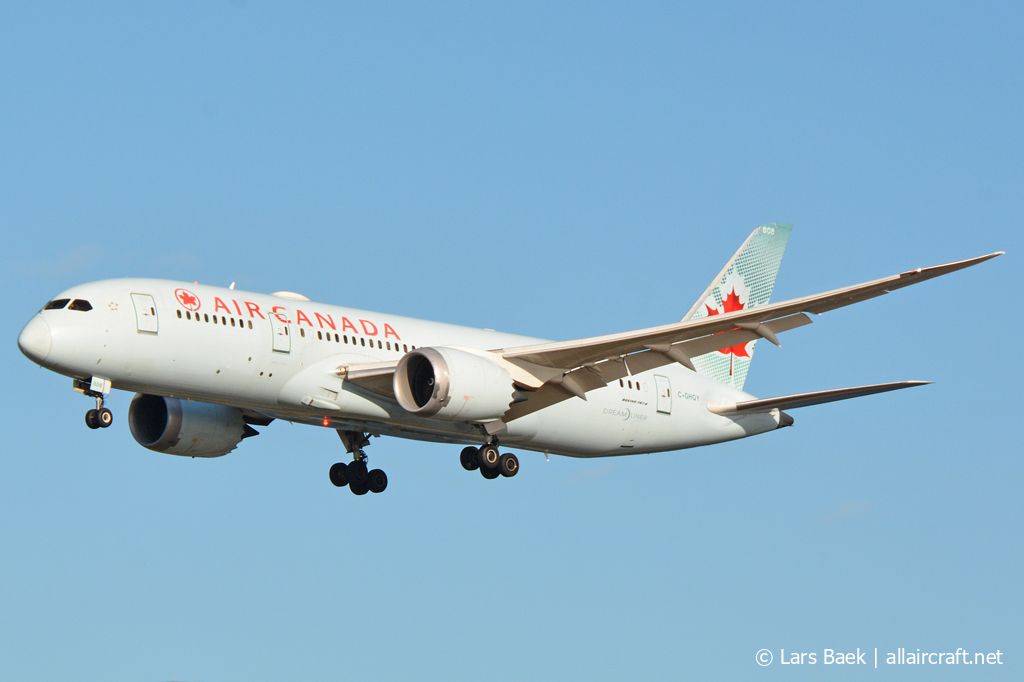 C-GHQY · Boeing 787-8 Dreamliner · (CPH / EKCH)
