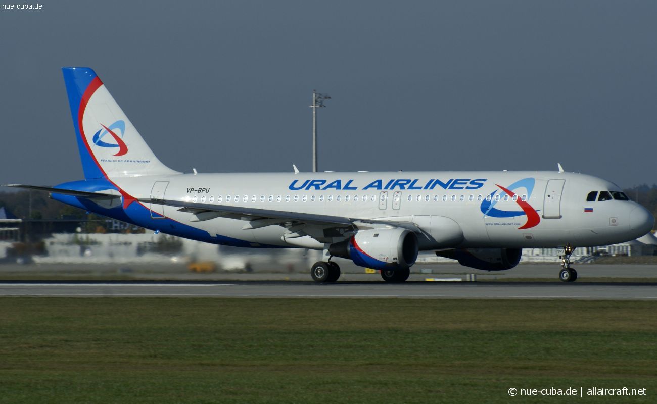 VP-BPU · Airbus A320-211 · (MUC / EDDM)