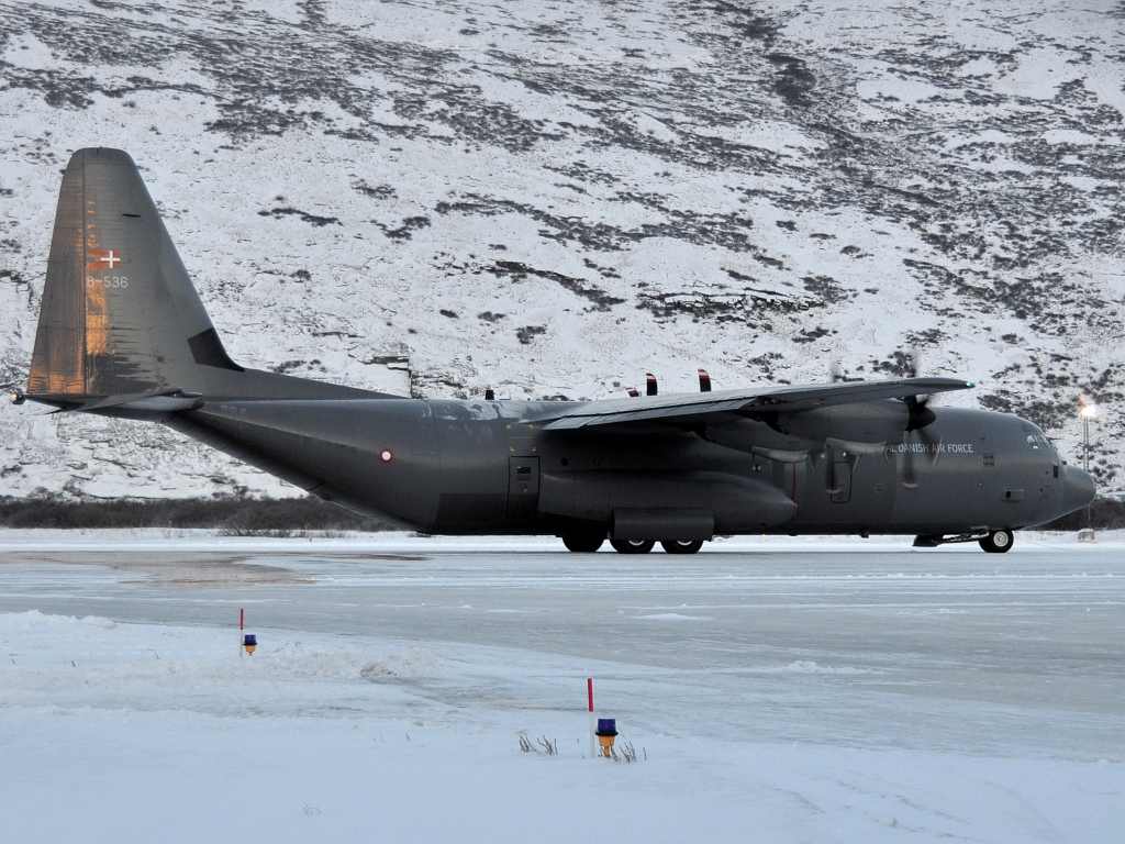 B-536 · Lockheed Martin C-130J-30 Hercules · (SFJ / BGSF)