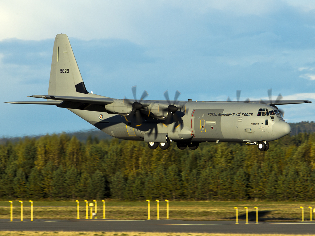 5629 · Lockheed Martin C-130J-30 Hercules · (OSL / ENGM)