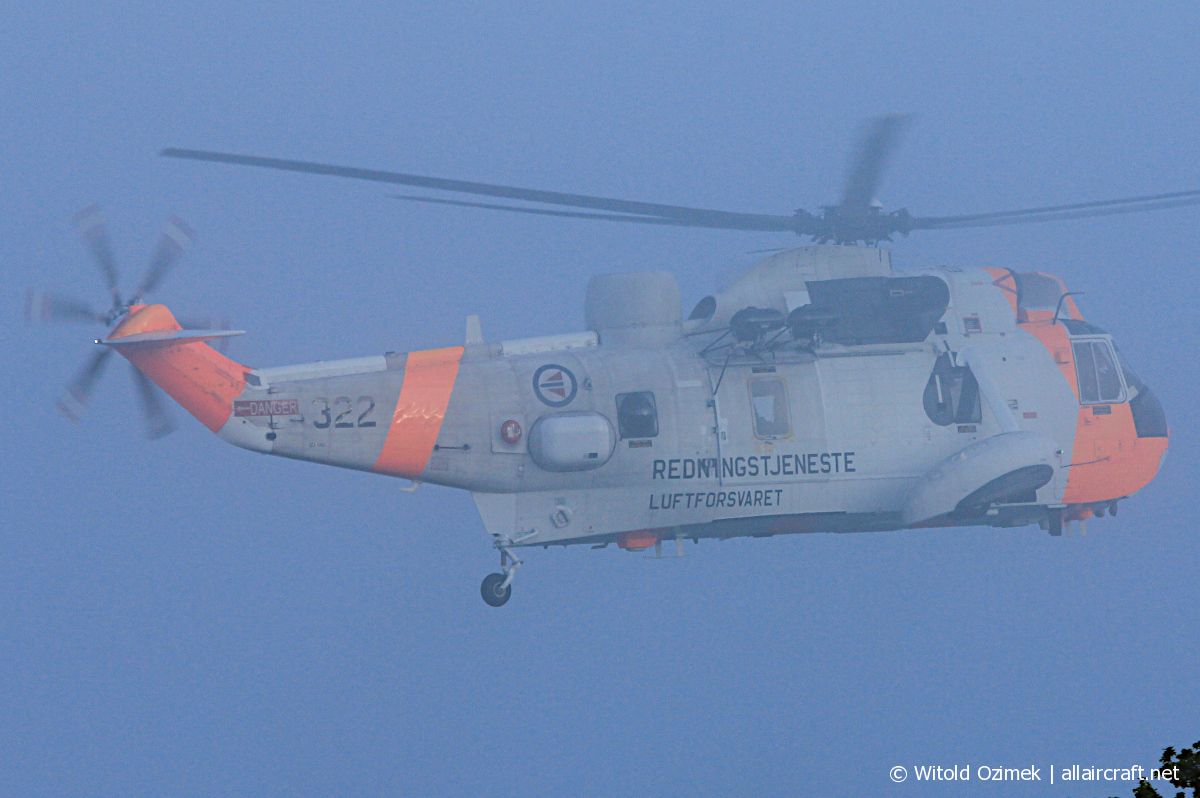 322 · Westland Sea King Mk43 · (SVG / ENZV)