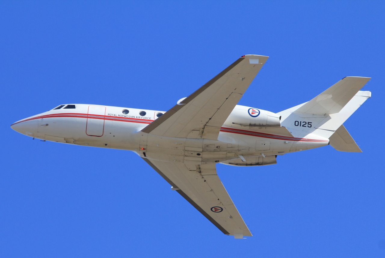 0125 · Dassault Falcon (Mystere) 20C-5 · (SVG / ENZV)