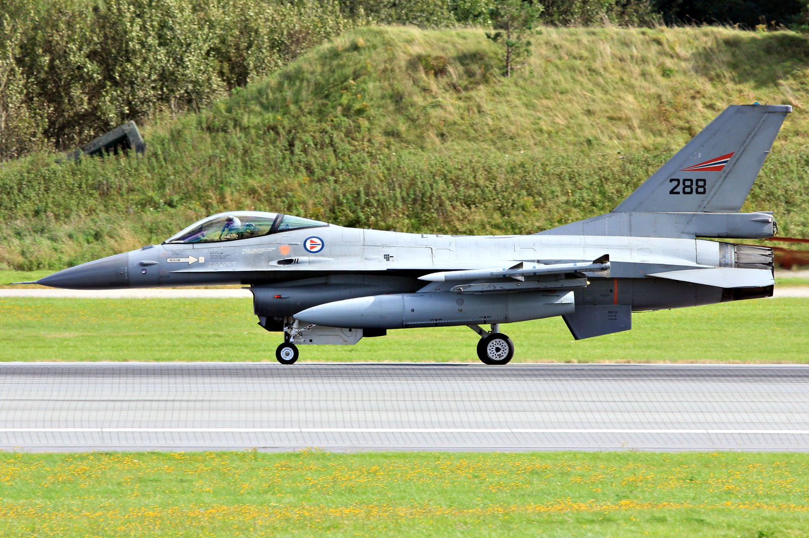 288 · General Dynamics F-16AM · (SVG / ENZV)